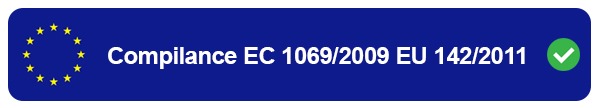 In Compliance to EC 1069/2009 and EU 142/2011